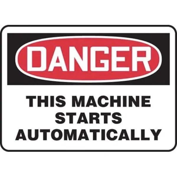 Accuform Danger Sign, MEQM047XV MEQM047XV - main